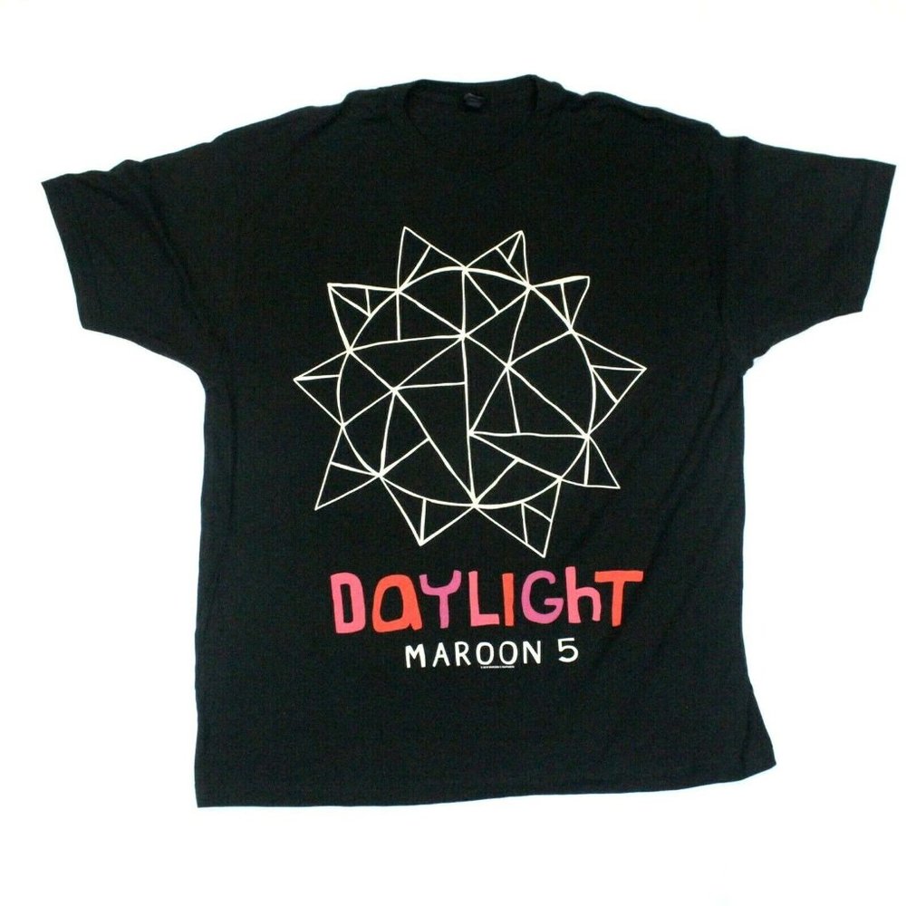 Maroon 5 Daylight Sun Logo 2012 Tee - XL